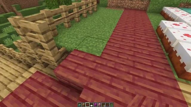 Построил ВКУСНЫЙ ТОРТ ИЗ БЕТОНА И ШЕРСТИ и Других Блоков МАЙНКРАФТА | Minecraft постройки