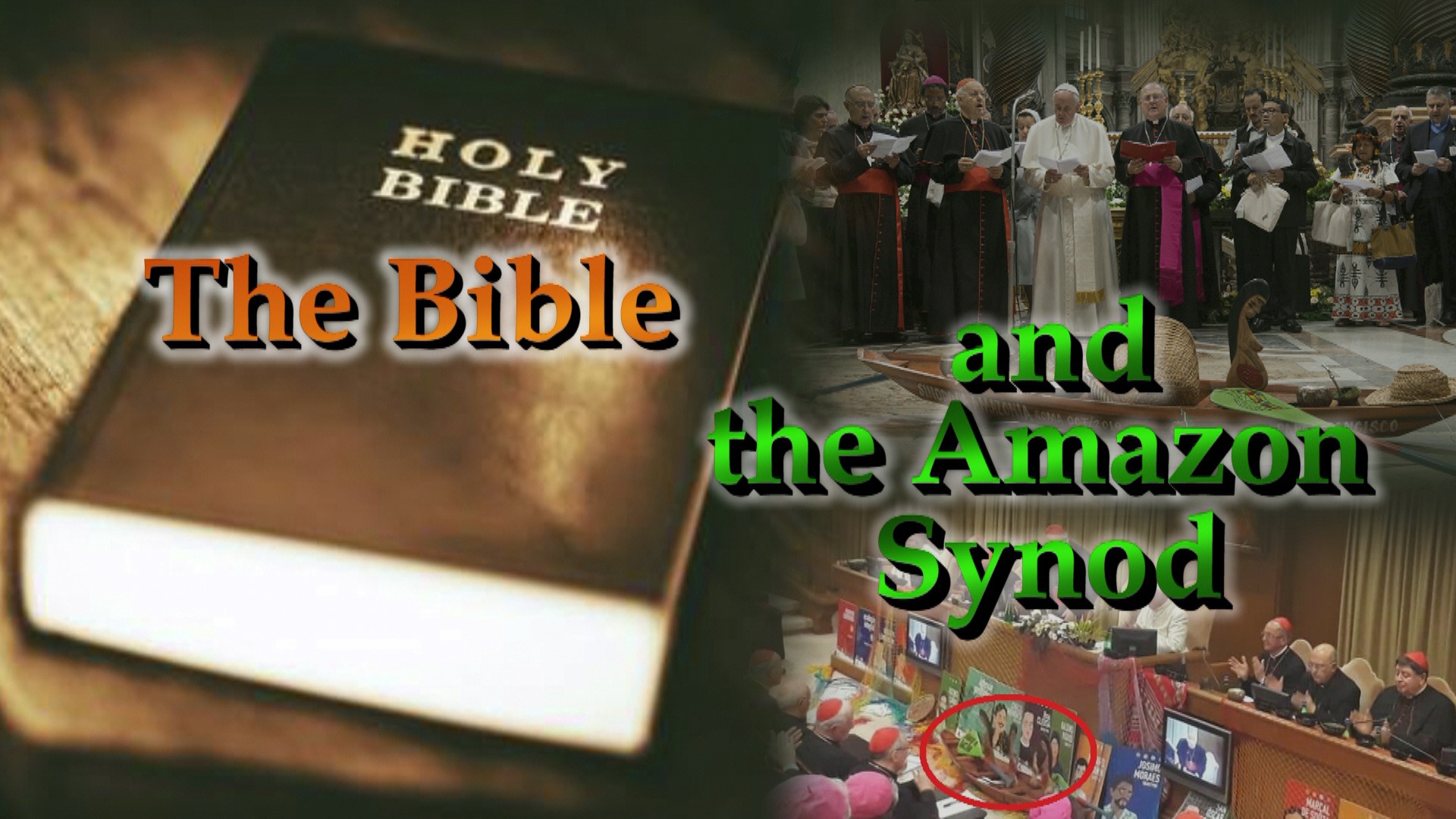 The Bible and the Amazon Synod “... there were about twenty-five men (cardinals)” (Ez 8:16)