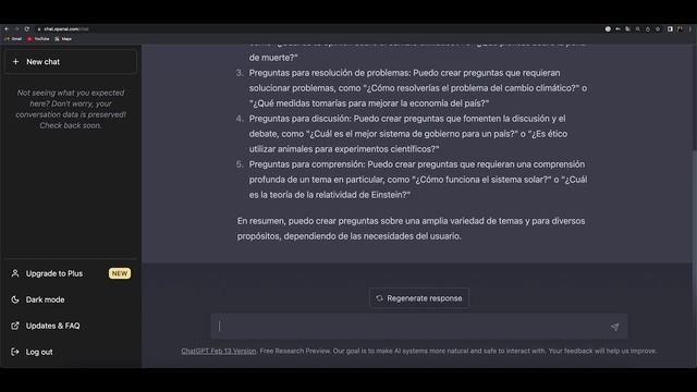 Crear y resolver exámenes con ChatGPT