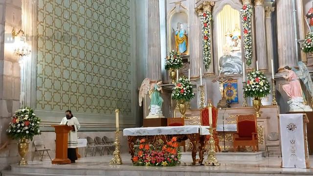 Santa Misa Novenario de Nuestra Señora del Pueblito al Templo de San Francisco