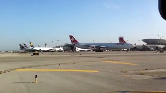 Terminal 3 apron at Ben Gurion airport-Israel