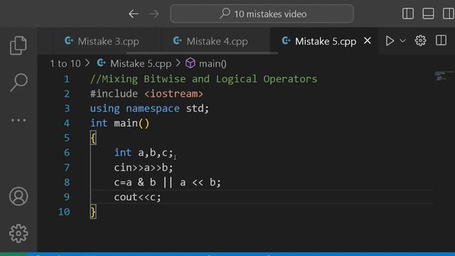 7 C++ Mistakes That You Should Avoid!!