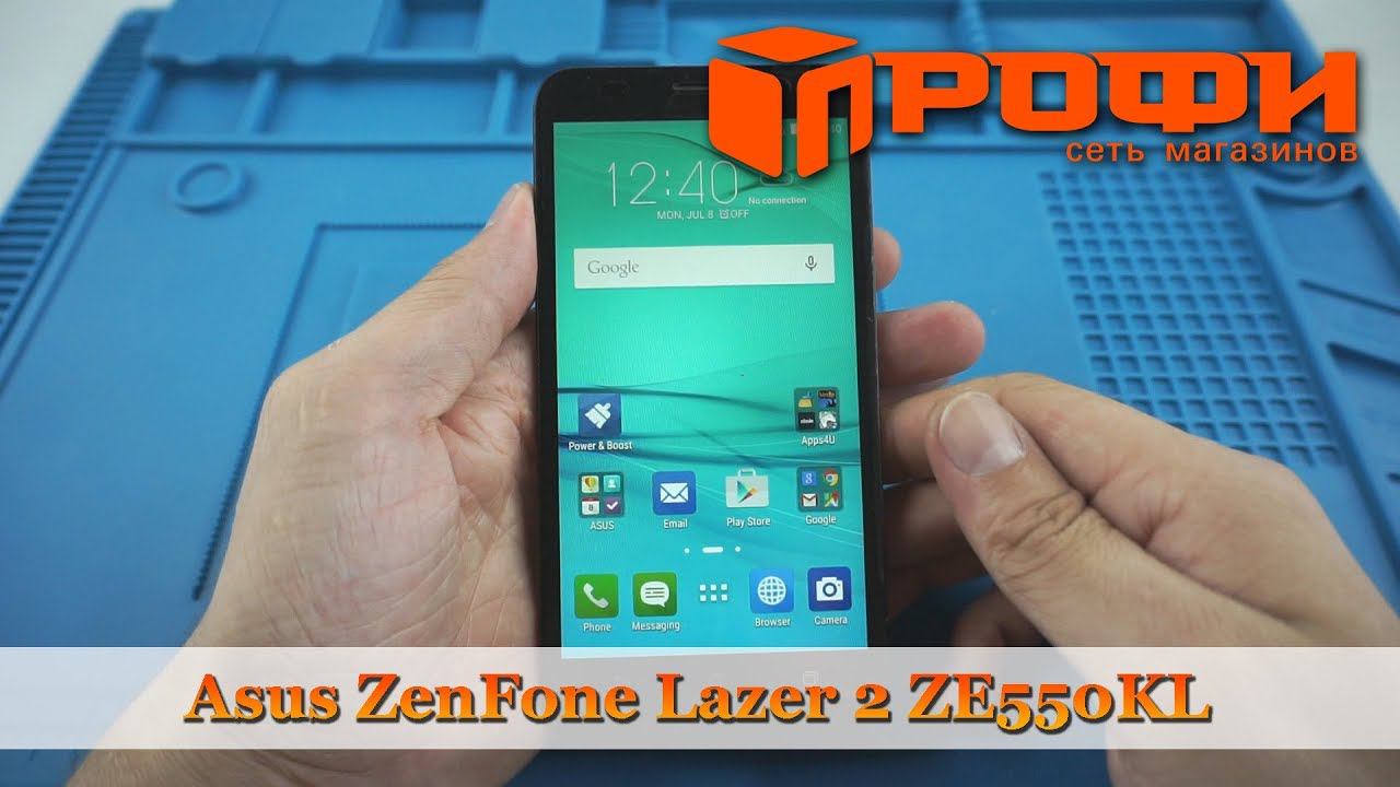 Asus ZenFone Lazer 2 ZE550KL разборка и замена дисплея/ Ремонт/Профи