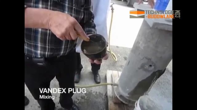 VANDEX RAPID 2 - blokowanie wyciekow wody