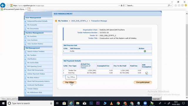 eproc Rajasthan tender Filling process I DSC ENROLLMENT I ETENDER TRAINING RAJASTHAN