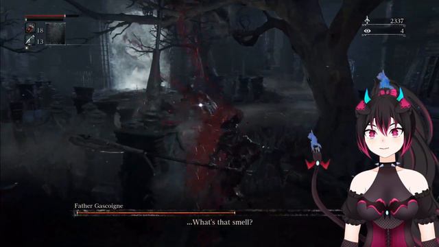 First Time Bloodborne Player Kills Father Gascoigne First Try!