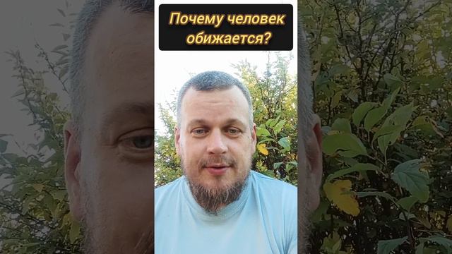 Почему человек обижается? #осознанность #пробуждение #просветление #обида #обиделся