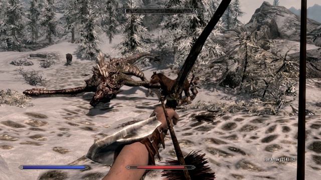 The Most Badass Horse In All Of Skyrim!!