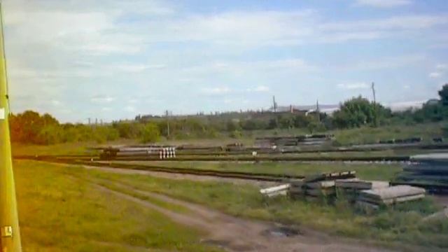 станция Користовка вид из окна поезда Львов-Мариуполь