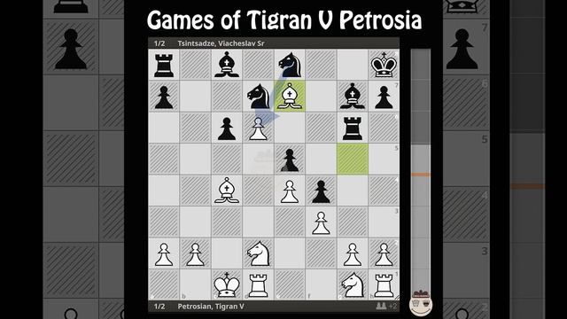 Petrosian, Tigran V - Tsintsadze, Viacheslav Sr || Tbilisi 1945 @chessbuddies 🔴 #TigranVPetrosian