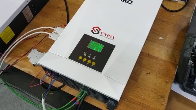 Sako Sunpax 5.5 KWT мини обзор и тест работы в параллельном подключении
