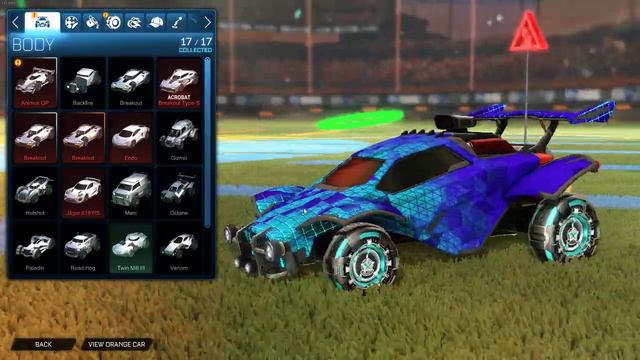 New Rocket League Decal!!! TRIGON!!!