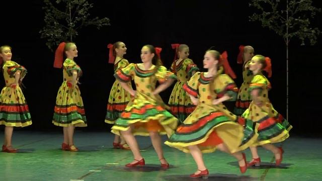 Отчетный концерт ансамбля. Г. Екатеринбург, ОДО, 10.06.2018г. 1 ОТДЕЛЕНИЕ3 #upskirt#русский#танец