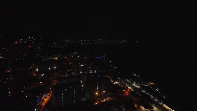 Дагомыс ночью!  Вот как получилось не ругайте сильно ?ЛАЗАРЕВСКОЕ СЕГОДНЯ?СОЧИ.