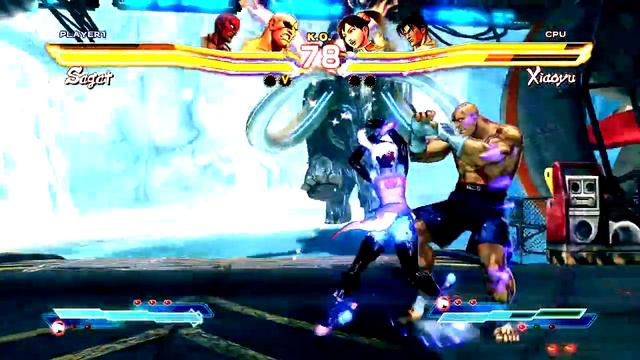 Street Fighter X Tekken (PlayStation 3) Arcade as Dhalsim & Sagat