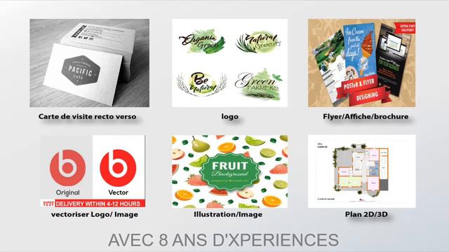 CARTE DE  VISITE RECTO-VERSO AVEC 5 EUROS