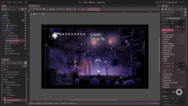 ✨ Recreating Hollow Knight's ? Healing Mechanic in Godot! ✨
