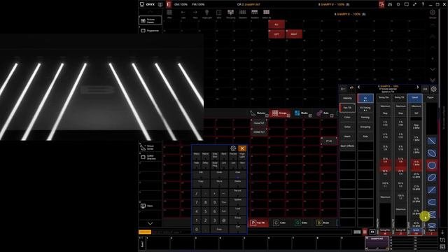 Obsidian Onyx - Recording Symmetrical Pan Tilt FX preset