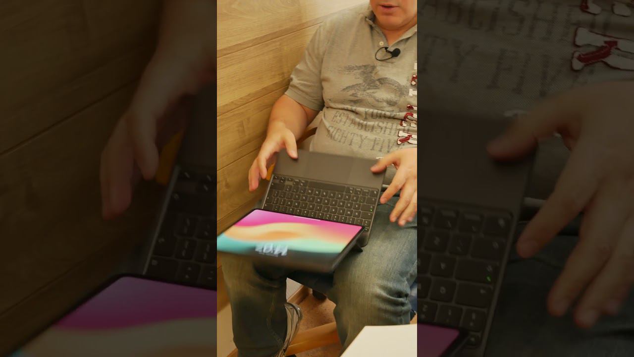 Можно ли работать с Apple Magic Keyboard для iPad  на коленях?
