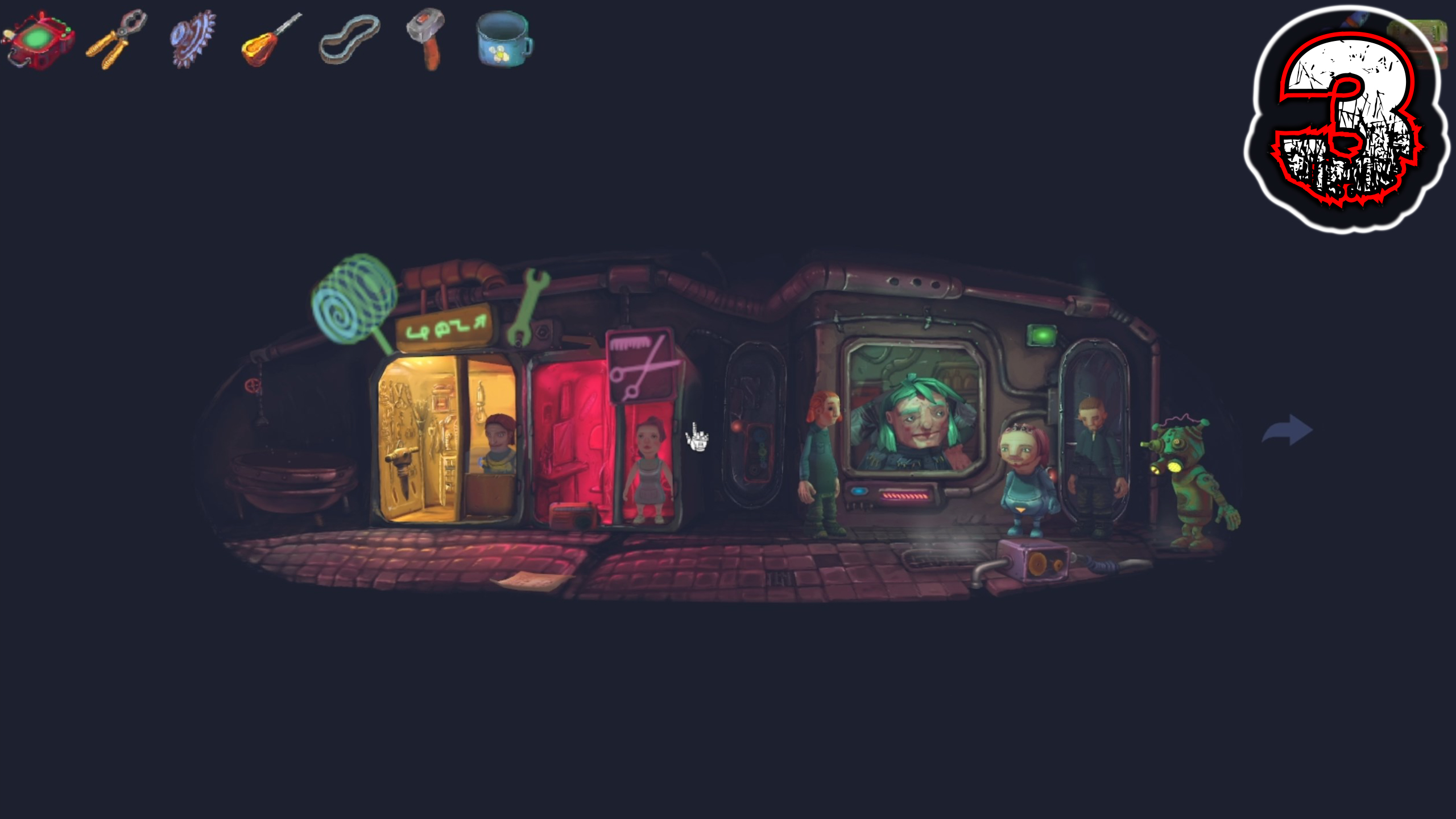 MECHANIC 8230 ESCAPE FROM ILGROT #3 - Хранилище. Базар