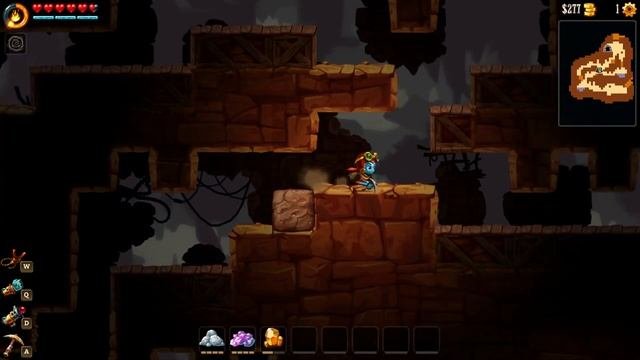 RU SteamWorld Dig 2 - 26 Is this the bottom? Artifact and 3x Secret