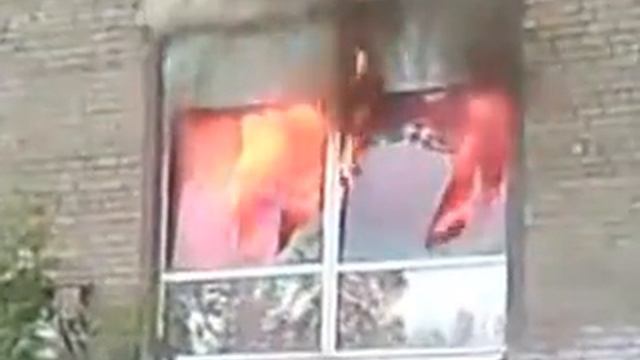Пожар в магазине ТВЦ Верещагино Пермский край