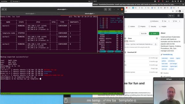[Kube Pi 4] Kubernetes on Raspberry Pi - LXC Multi Host Multi clustered