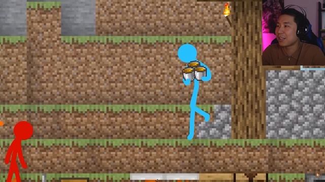 Стикмандар Майнкрафтта - 32 бөлім (Animation vs. Minecraft) Реакция