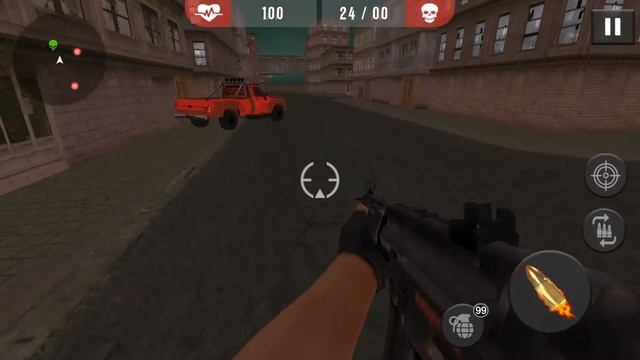 Zombie War Survival 3D - Shooting Game Android Gameplay