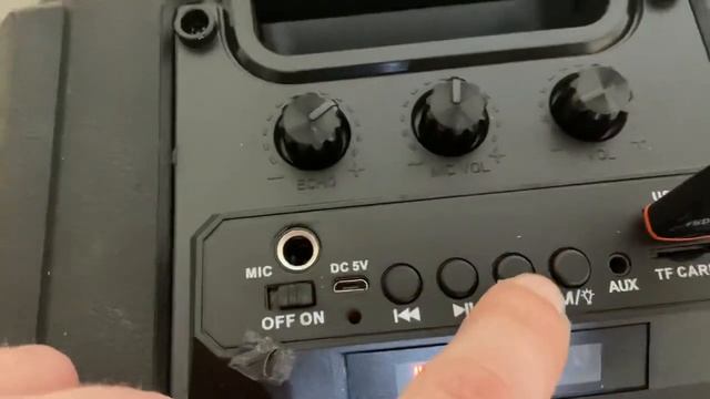 ?Акустическая система 68см. ⚡️Блютуз Колонка с Микрофоном. Короткий Обзор. Звук ПУШКА.