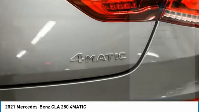 2021 Mercedes-Benz CLA 250 4MATIC FOR SALE in Montreal, Qubec 10163
