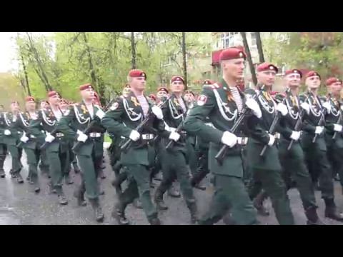 Парад солдат дивизии Дзержинского в г.Реутов 2017