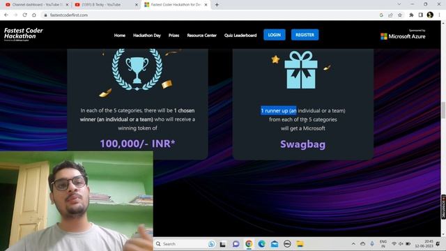 Fastest Coder Hackathon 2023 || Free Microsoft Swagbag & Goodies || Register Now