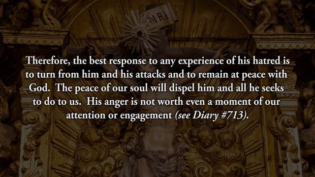 Reflection 142: The Lord’s Peace Dispels Evil