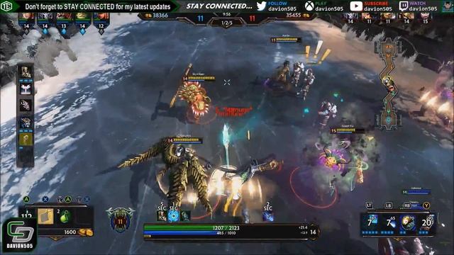 SMITE Gameplay Xbox One Assault Versus as Erlang Shen - We bully the lane