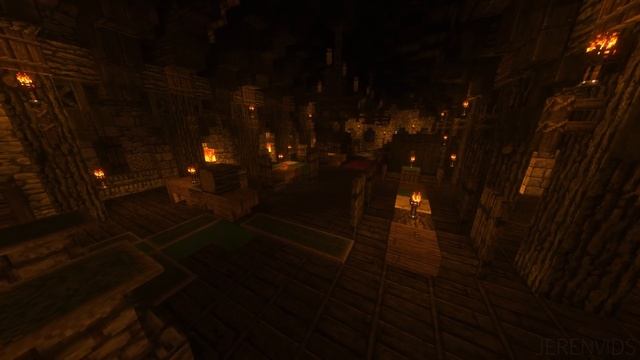 Minecraft - DETAILED MEDIEVAL VILLAGE: Duchy of Curon - Cinematic Map Tour