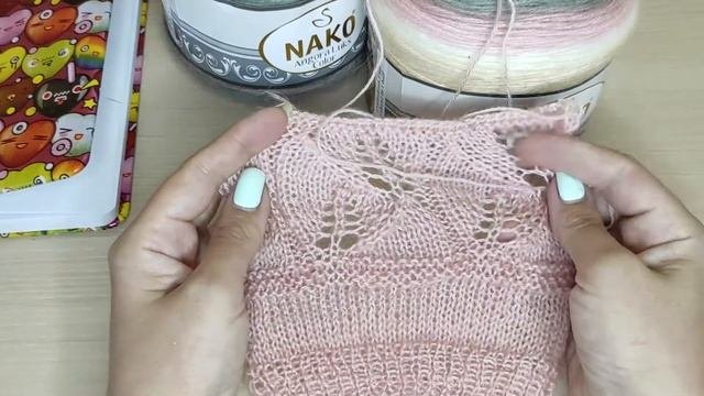 Обзор пряжи Nako Angora Luks Color