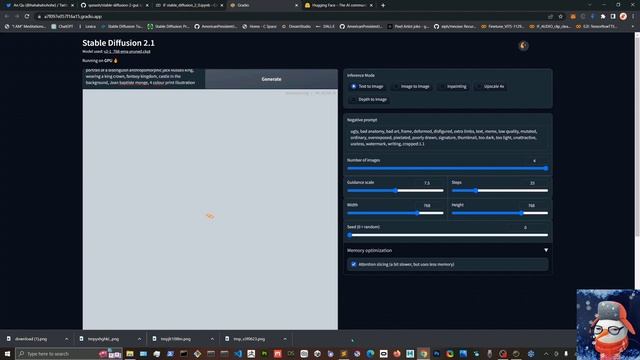 Nueva Gui webui para stable diffusion SD 2.1