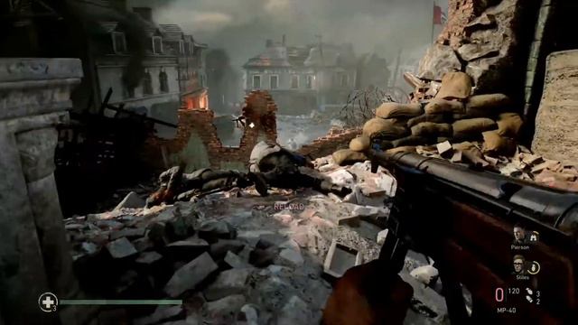 Call of Duty®:WWII Stronghold Defend the Town Square - Polyb Games Full HD Gameplay Walkthrough