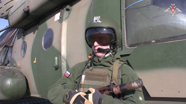 Летчик вертолета Ми-8АМШТ ВКС России с позывным «Ветер»