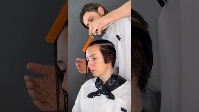 Новый дизайн и коррекция формы стрижки✂️