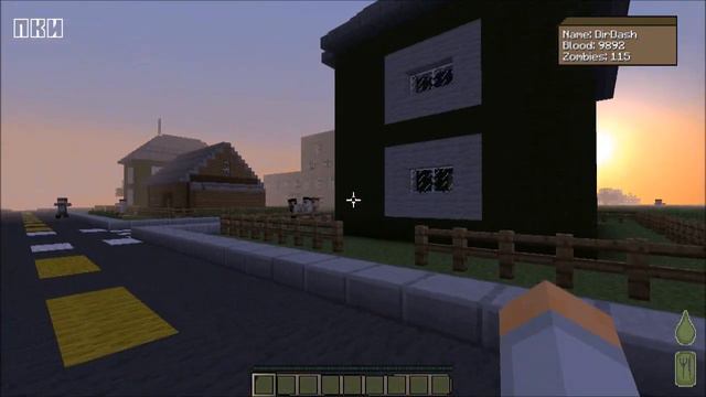Minecraft Групповой Let's play Серия 2.1 [Like a DayZ]