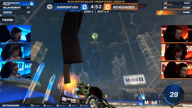 END vs RNG | RLCS 2021-22 Winter Split Major | Endpoint CeX vs Renegades | 23 March 2022