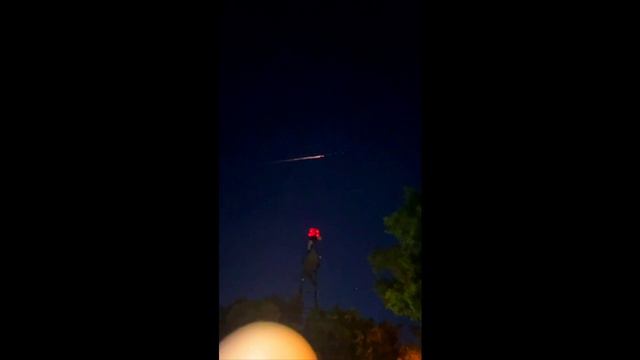 Неопознанный летающий объект в небе над Ставрополем