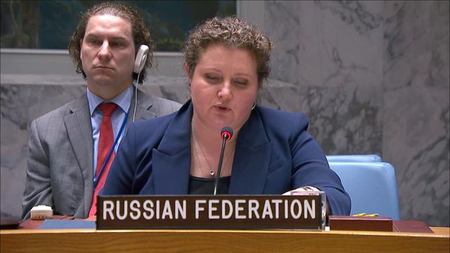 EOV by DPR Anna Evstigneeva after the UNSC vote on a draft resolution on the situation in El Fasher