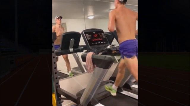 TrainingDay Quarantine 1 : Jakob INGEBRIGTSEN  Treadmill : 215 kmh  ᴴᴰ