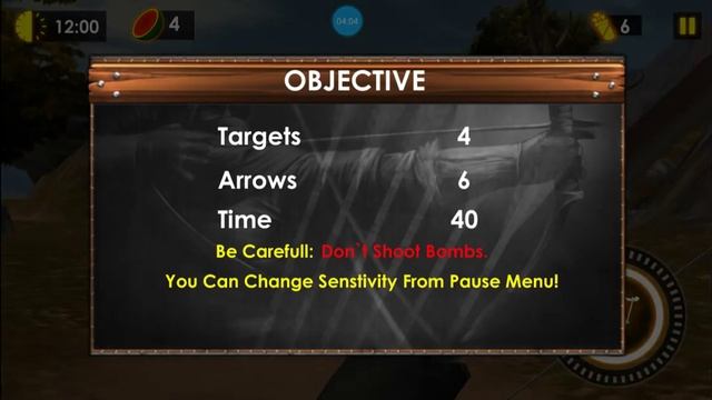 Archery | water melon | shooting game | archery game |Fun Time