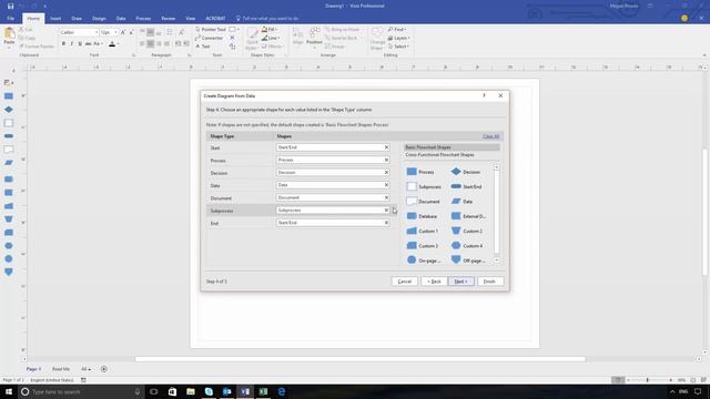 Visio Data Visualizer: How to automatically create process diagrams from Microsoft Excel data