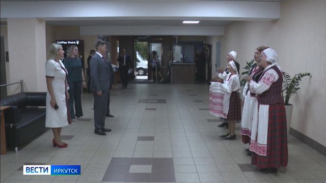 В Иркутский район с дружественным визитом прибыла делегация из Малоритского района Республики Белару