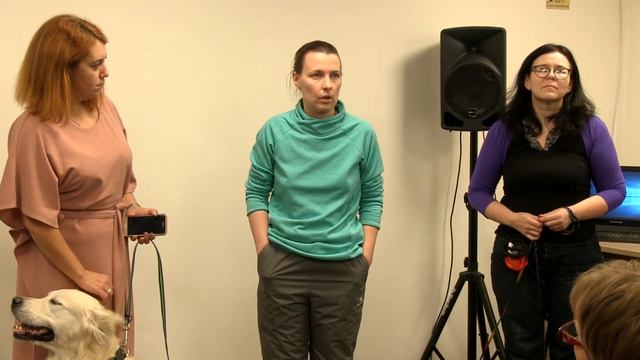 Проект "Чтение с собаками" в "Открытом Доме"